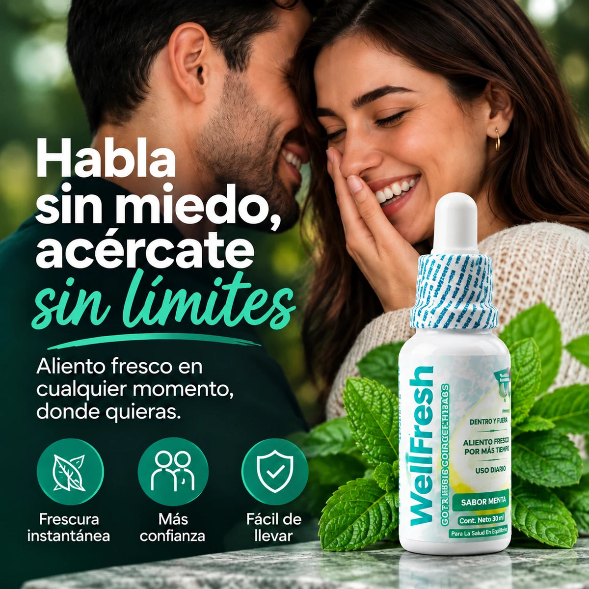 WellFresh™ Aliento Fresco Donde Quieras