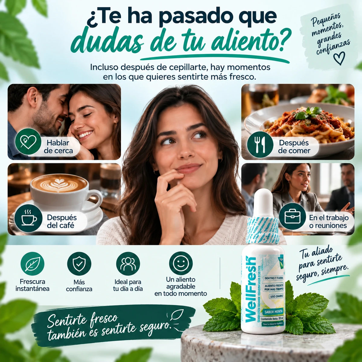 WellFresh™ Aliento Fresco Donde Quieras