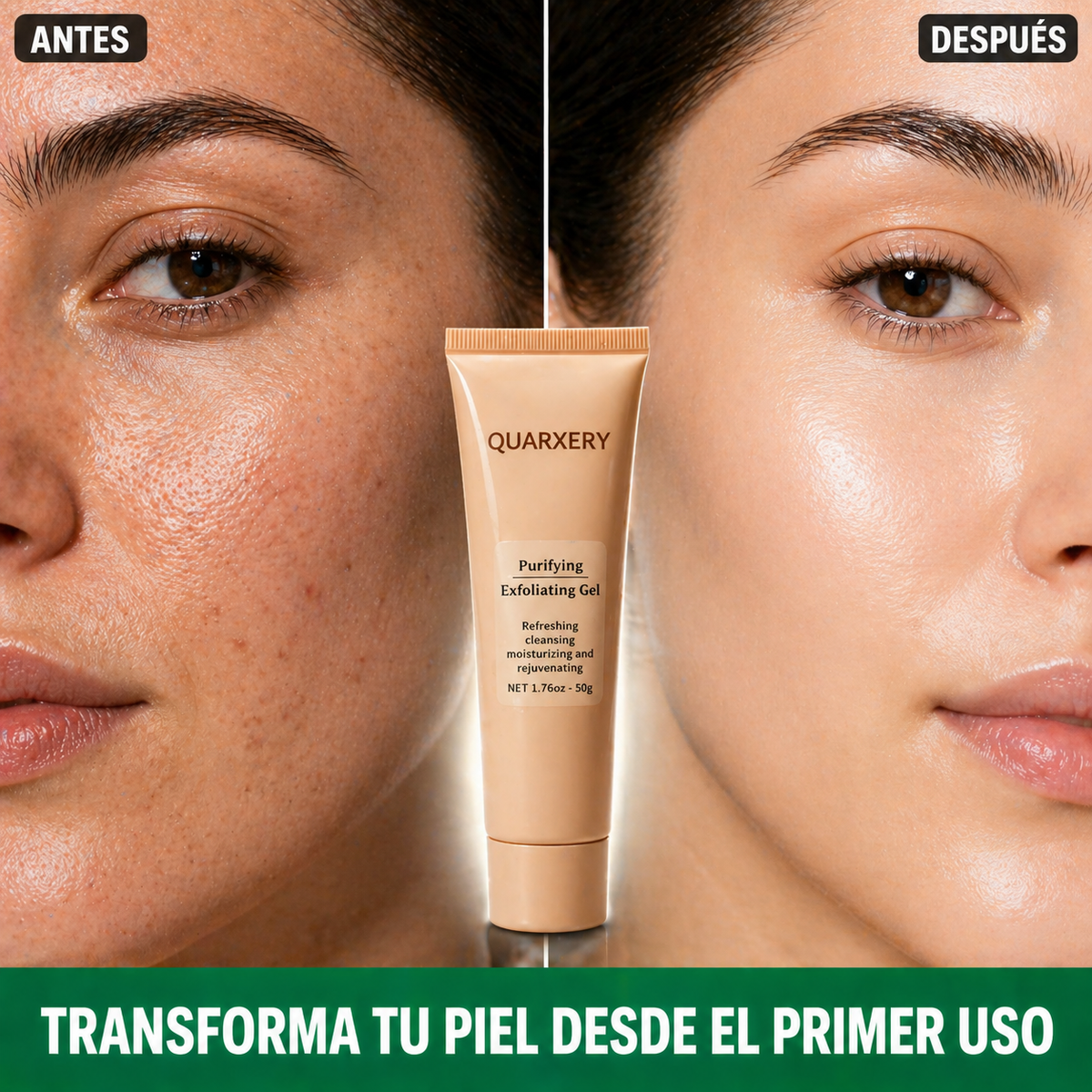 QUARXERY™: EL SECRETO PARA UNA PIEL DE PORCELANA (SIN IRRITACIONES) ✨🍑