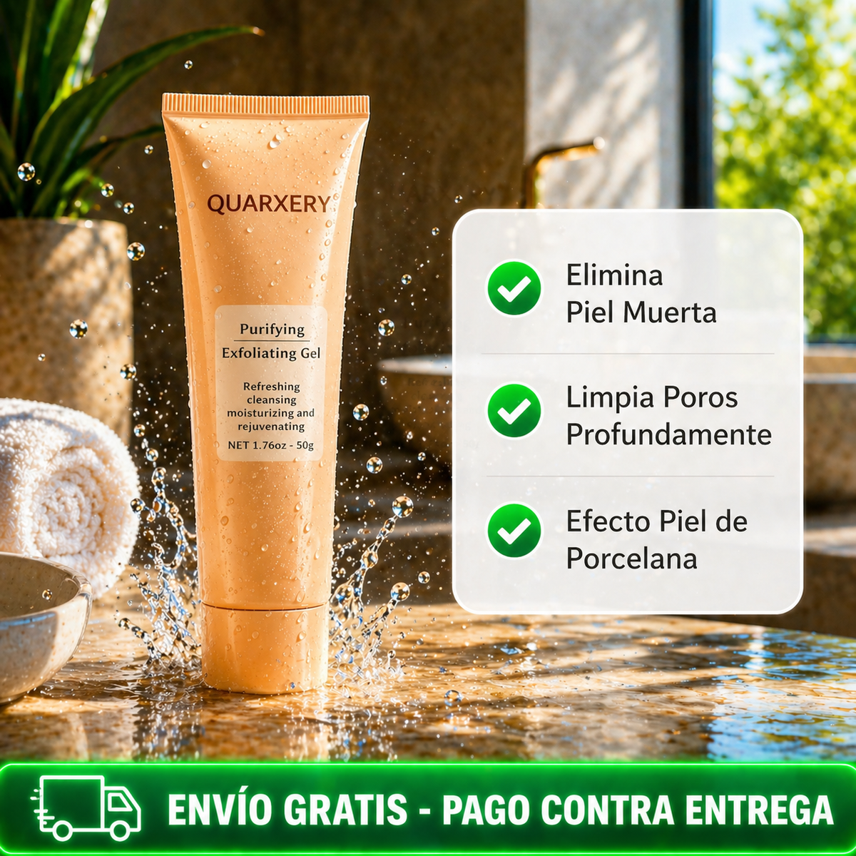 QUARXERY™: EL SECRETO PARA UNA PIEL DE PORCELANA (SIN IRRITACIONES) ✨🍑