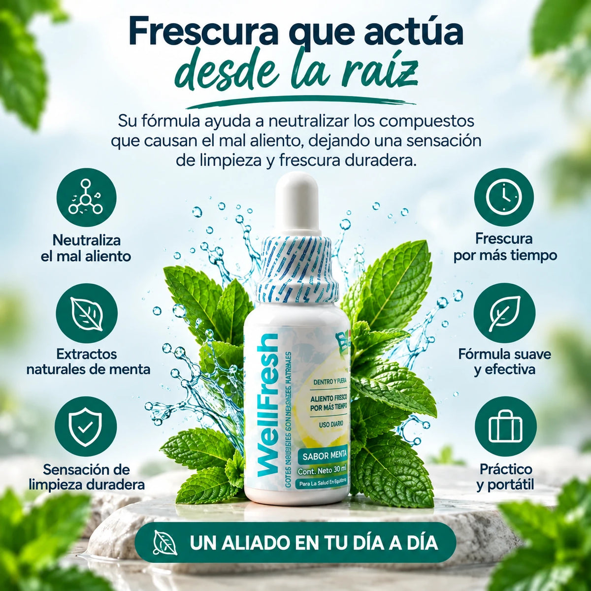 WellFresh™ Aliento Fresco Donde Quieras