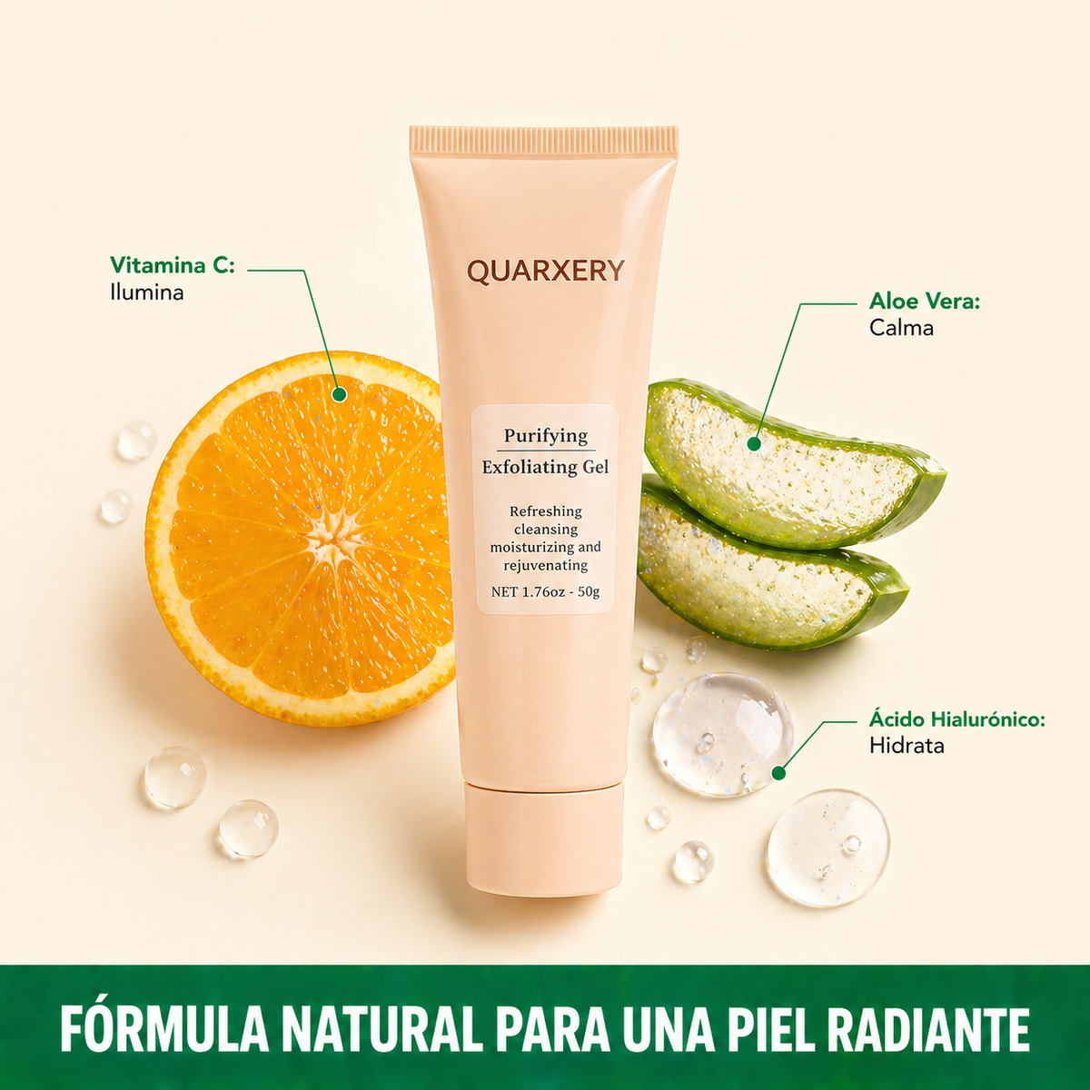 QUARXERY™: EL SECRETO PARA UNA PIEL DE PORCELANA (SIN IRRITACIONES) ✨🍑