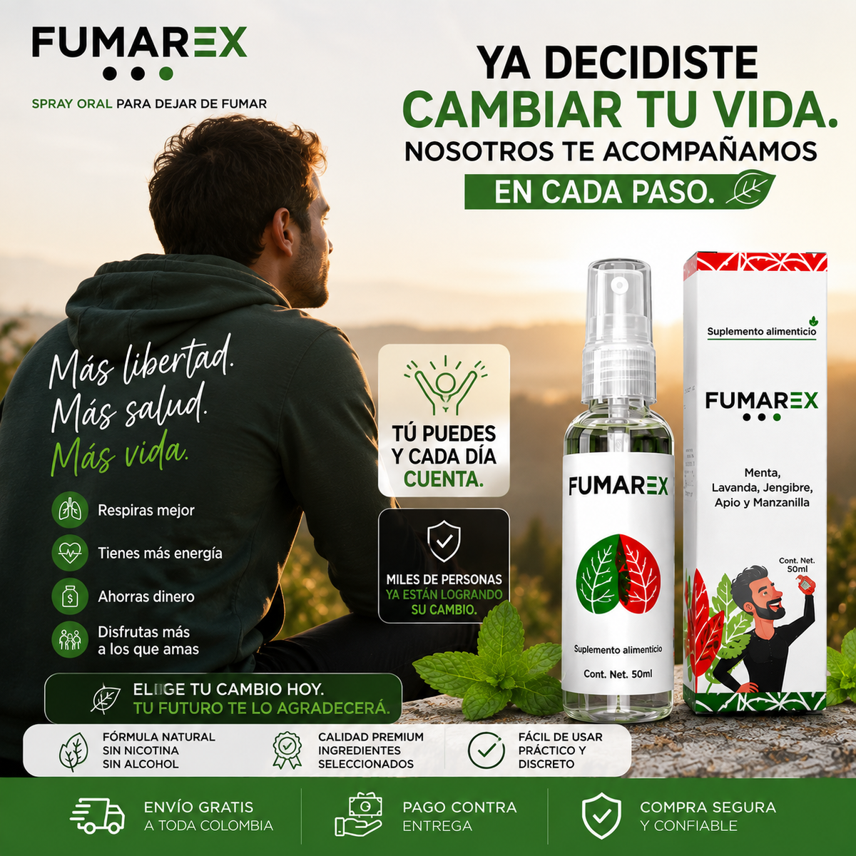 Fumarex ™ Original: Tu mejor apoyo para dejar de fumar