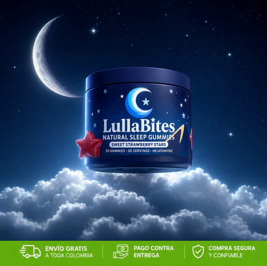 LULLABITES™: DUERME PROFUNDO Y DESPIERTA COMO NUEVO (SIN MELATONINA) ✨🌙